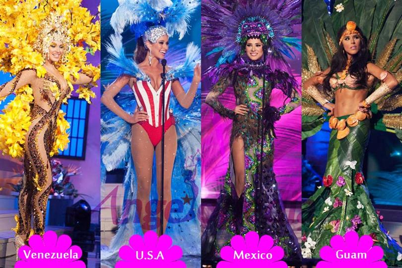 Miss Universe 2014 Contestants at National ostume Prelims